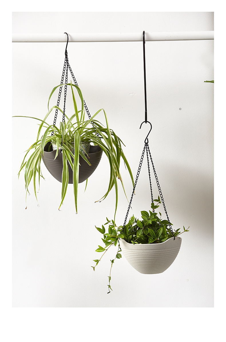 Artificial plastic flower hanging basket hanging or pot for decorate