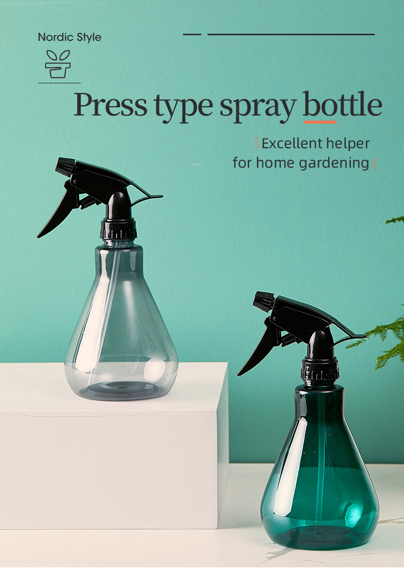 Transparent Garden Spray Bottle